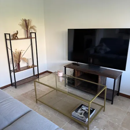 Rare T3 Duplex Appartment Balcony Pool Ac Golf And Beach 15 Min Walk 아파트 *