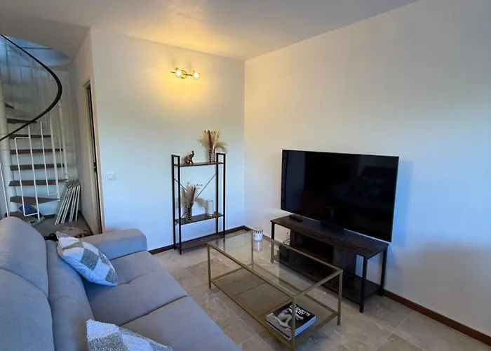 Apartman Rare T3 Duplex Appartment Balcony Pool Ac Golf And Beach 15 Min Walk *